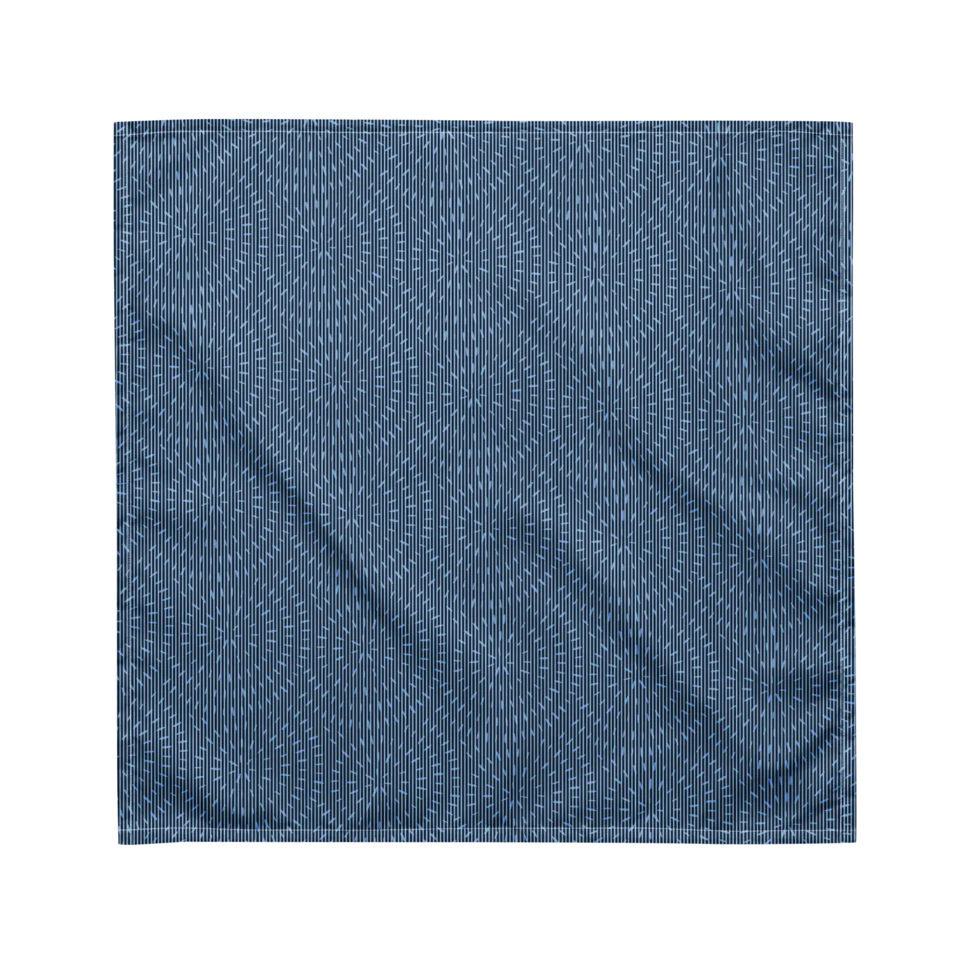 Navy Blue Striped Bandana – Eco-friendly Gift - Dipaliz