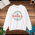 North Pole Brewing Christmas Sweatshirt – Eco-friendly - Dipaliz