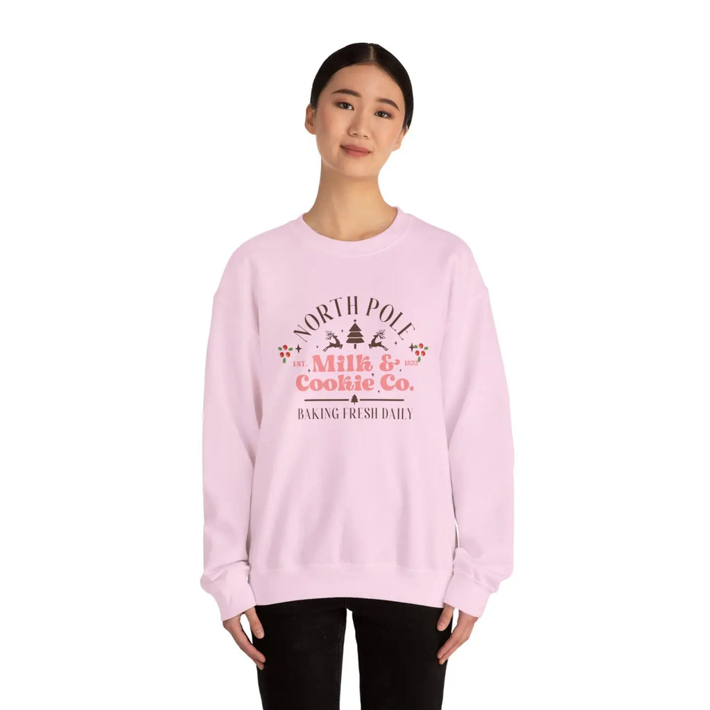 North Pole Vibes Crewneck Sweatshirt – Eco-friendly - Dipaliz