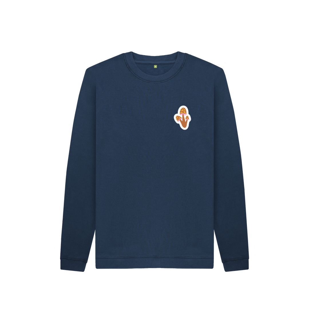 Cozy Mushroom Pullover Sweatshirt (Kids)