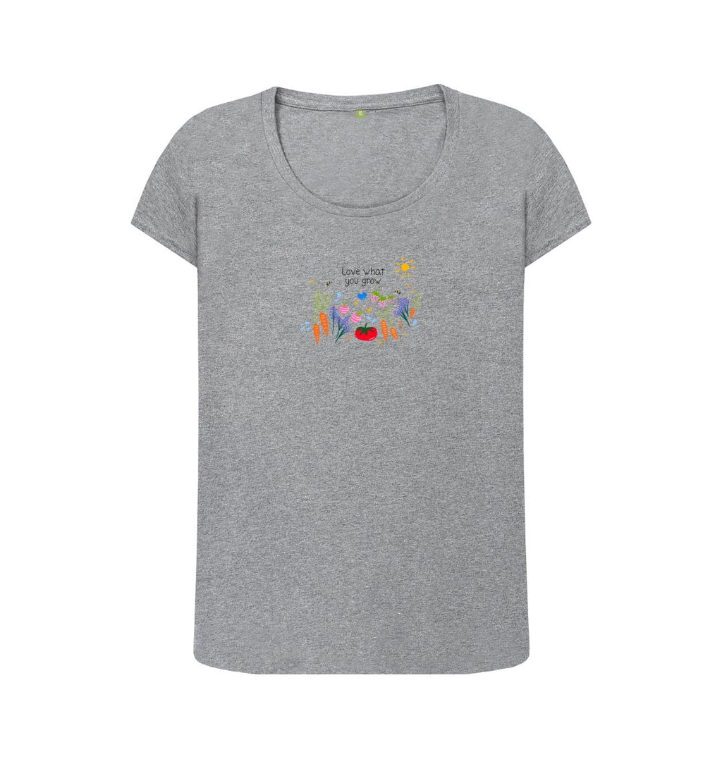 Love What You Grow "Garden Party" Scoop Neck T-Shirt (Adult)