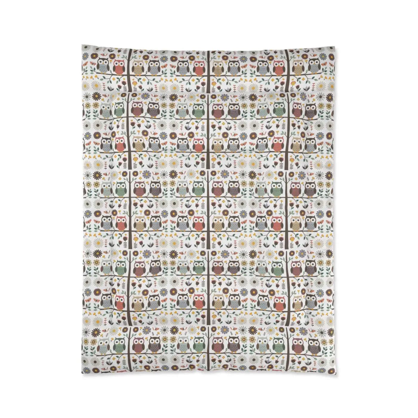 Tree Comforter – Bright White Eco-friendly - Dipaliz