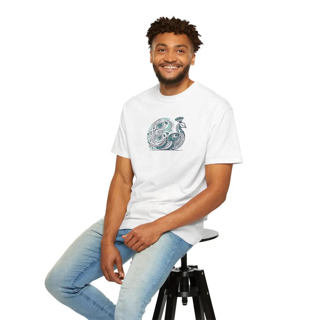 Peacock Tee – Eco-friendly Women’s Clothing - Dipaliz