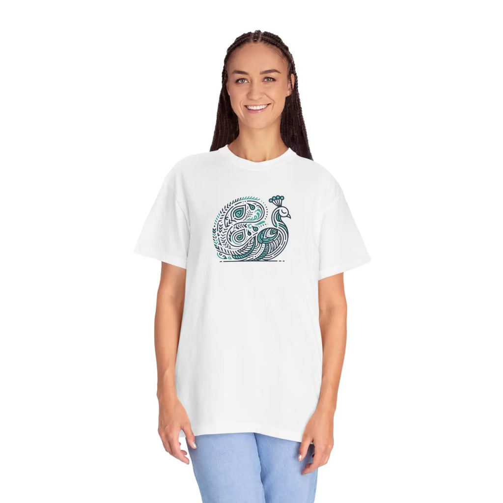 Peacock Tee – Eco-friendly Women’s Clothing - Dipaliz