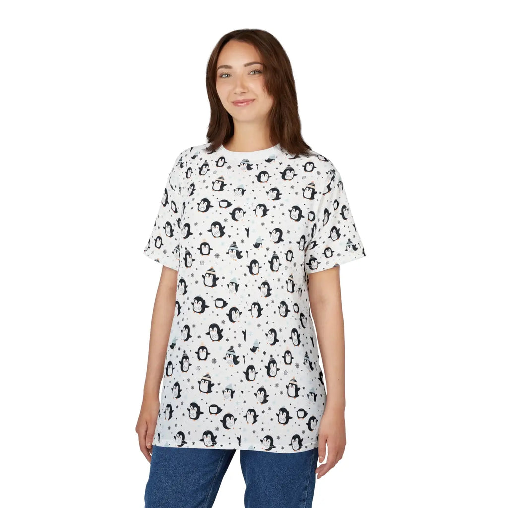 Penguin Unisex Cut Sew Tee – Eco-friendly - Dipaliz