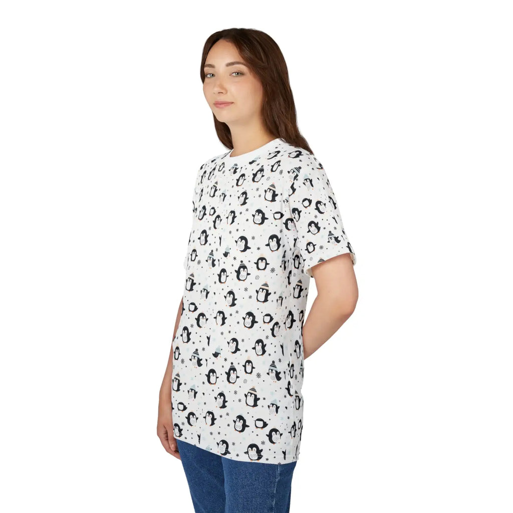 Penguin Unisex Cut Sew Tee – Eco-friendly - Dipaliz