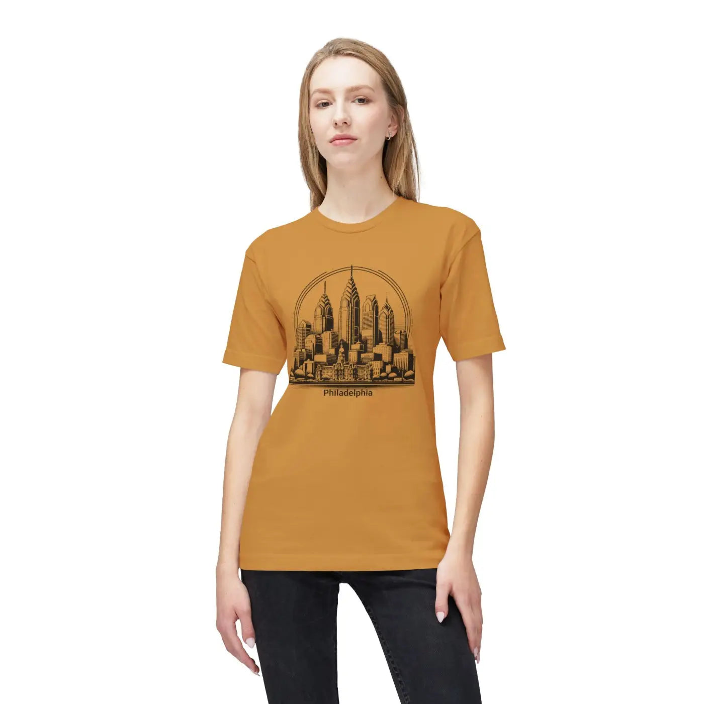 Philly Skyline Tee – Eco-friendly Women’s Clothing - Dipaliz