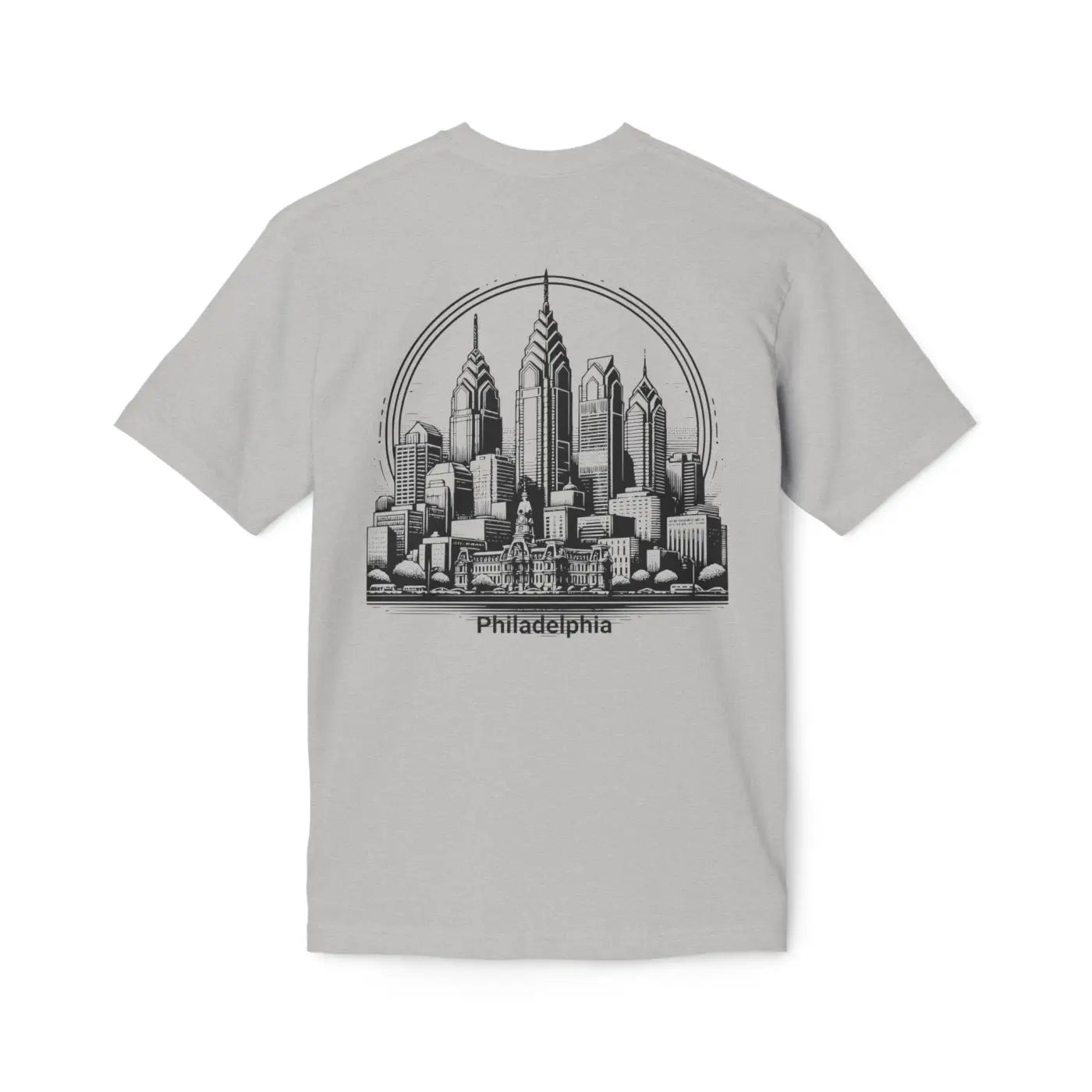 Philly Skyline Tee – Eco-friendly Women’s Clothing - Dipaliz