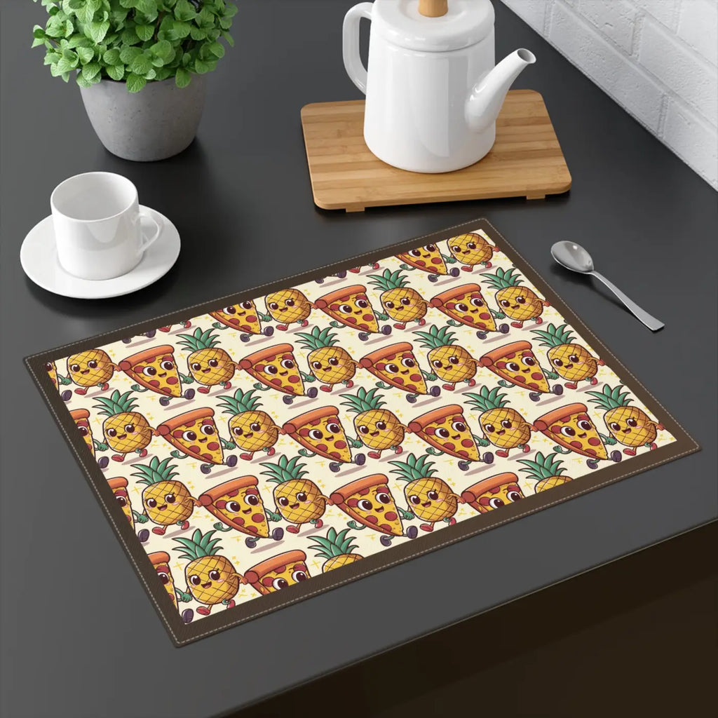 Eco-friendly Cotton Placemats – Pineapple Pizza - Dipaliz
