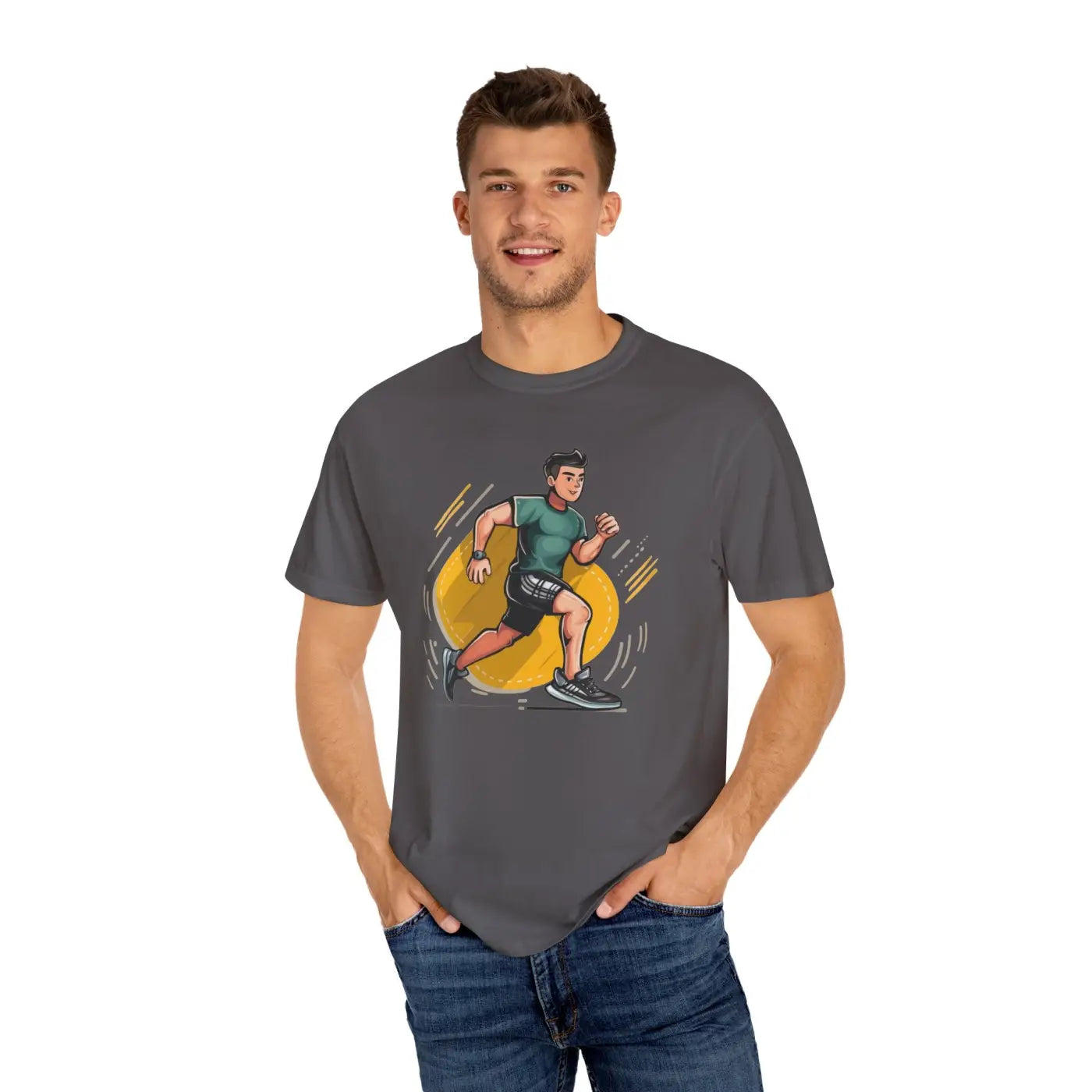 Cotton Athlete Tee – Soft Eco-friendly Style - Dipaliz