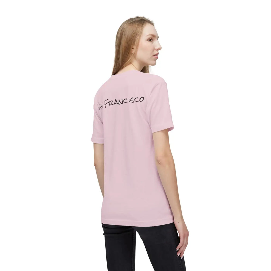 San Francisco City Skyline Cotton Tee - Eco-friendly - Dipaliz