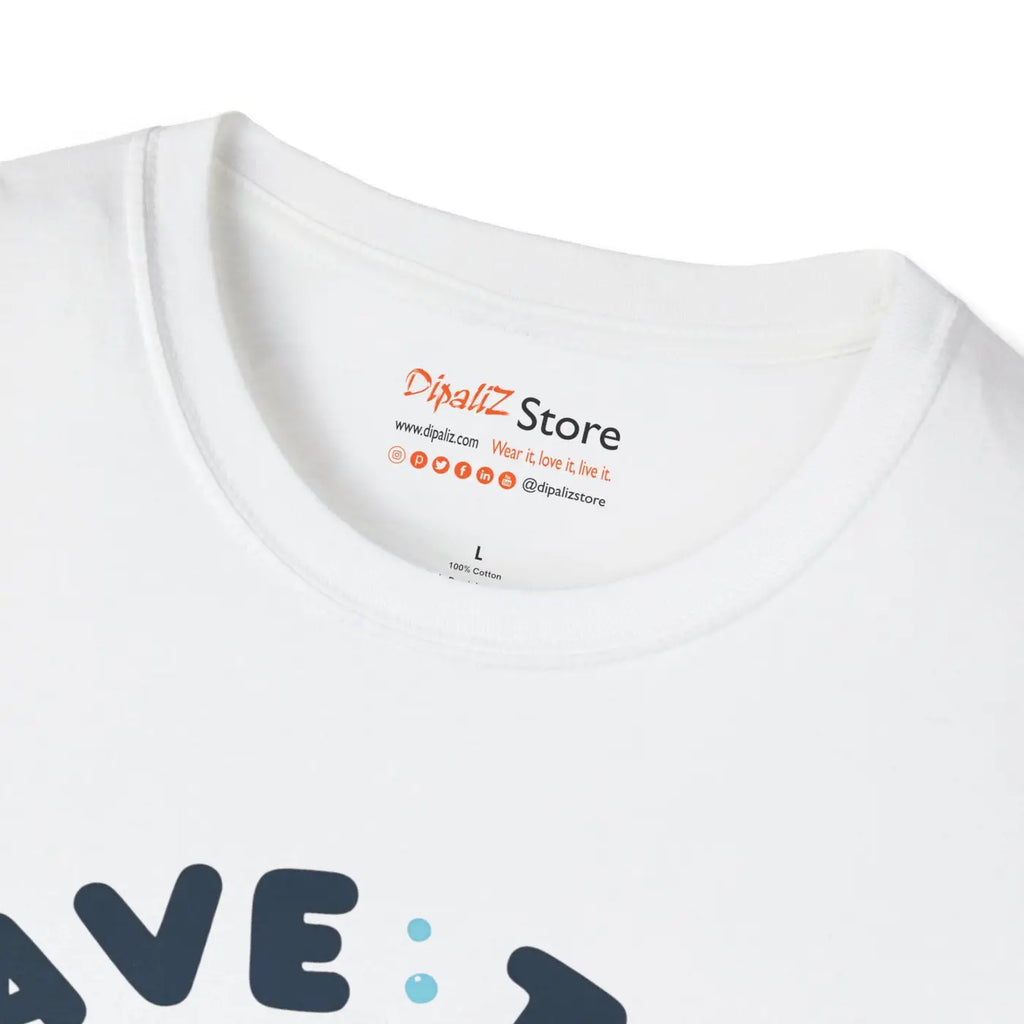 Whales Unisex Softstyle Tee – Eco-friendly Cotton - Dipaliz