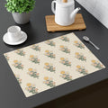 Floral Placemat – Eco-friendly Cotton Decor - Dipaliz