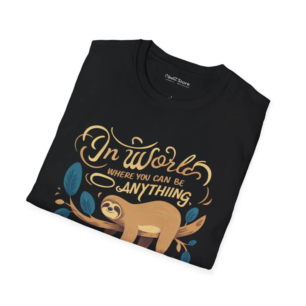 Sloth T-shirt – Eco-friendly Women’s Clothing - Dipaliz