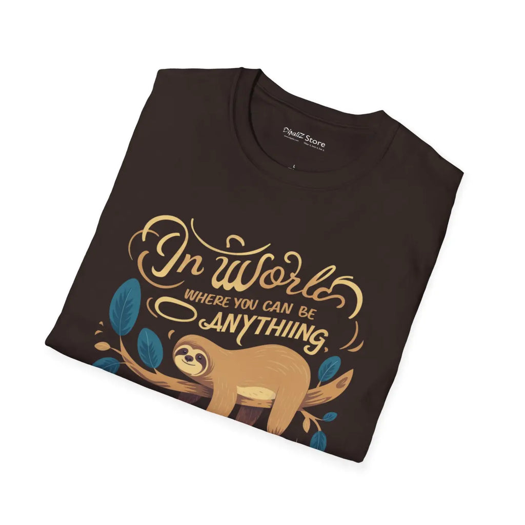 Sloth T-shirt – Eco-friendly Women’s Clothing - Dipaliz