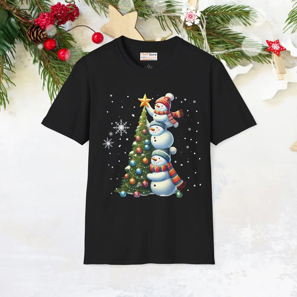 Christmas Tree T-shirt – Eco-friendly Cotton - Dipaliz