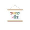 Spring Poster – Eco Friendly Hanger 18x24 - Dipaliz