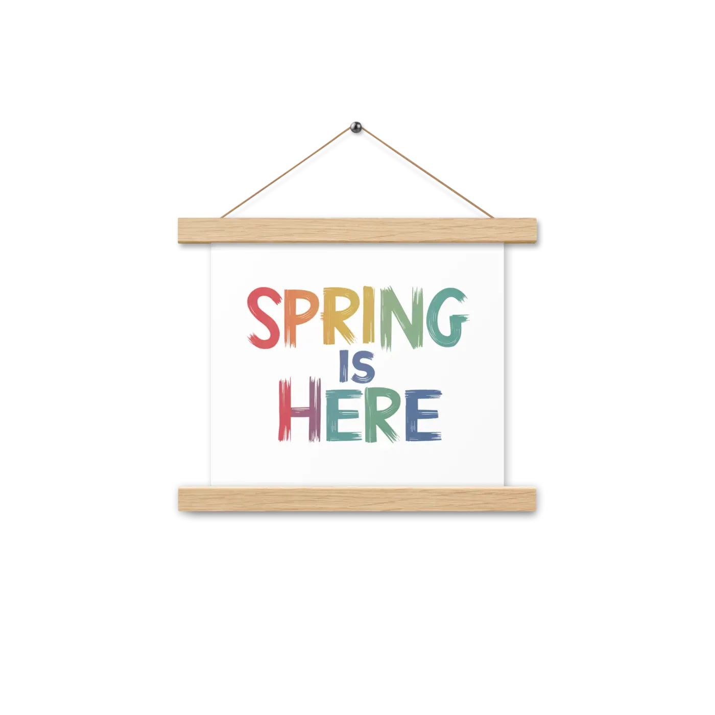Spring Poster – Eco Friendly Hanger 18x24 - Dipaliz