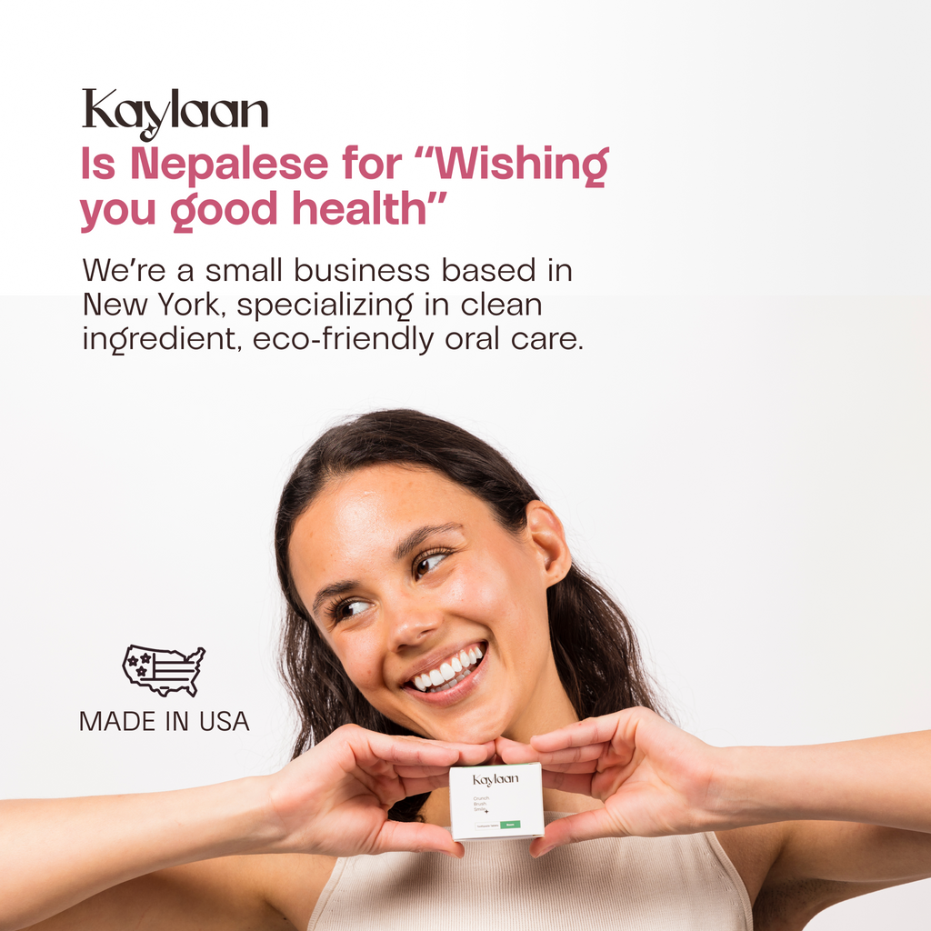 Non-Fluoride Watermelon Toothpaste Tablets