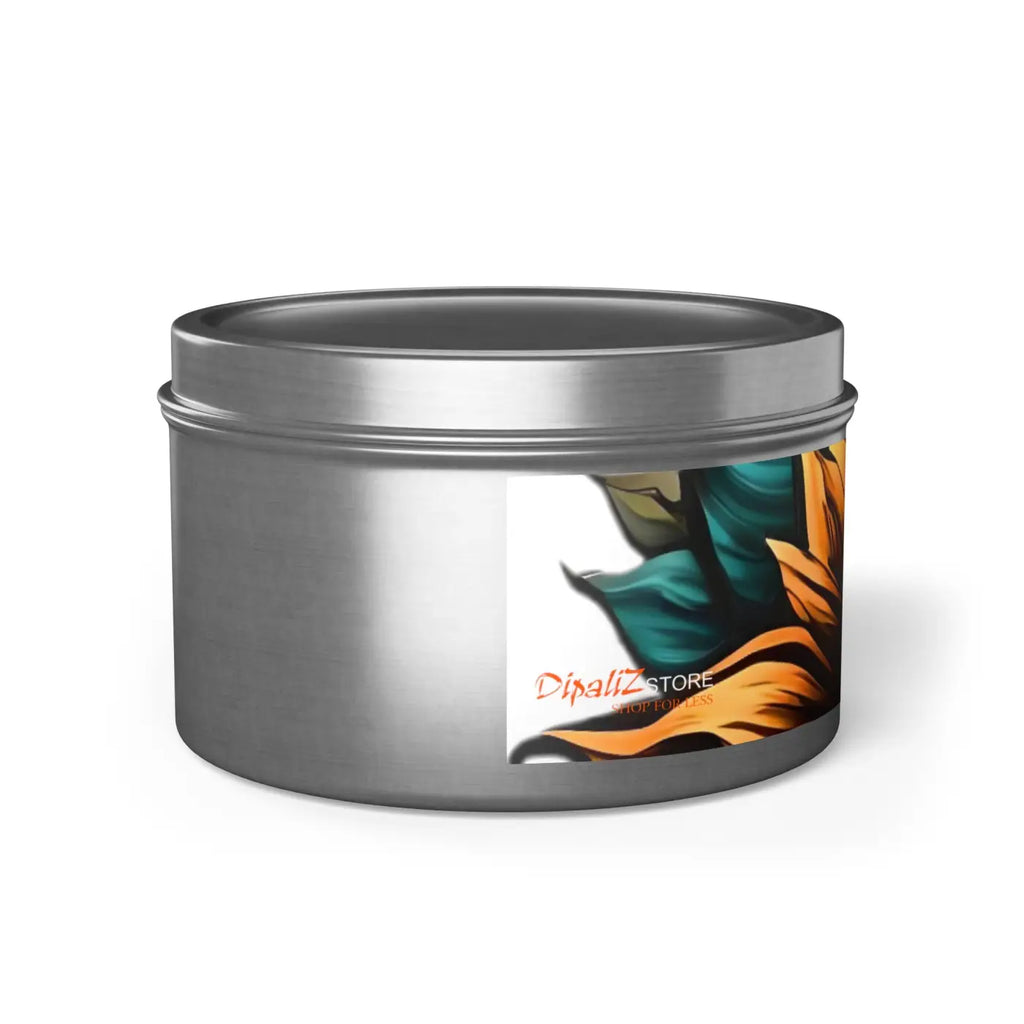 Sunflower Tin Candles – Eco-friendly Gifts - Dipaliz
