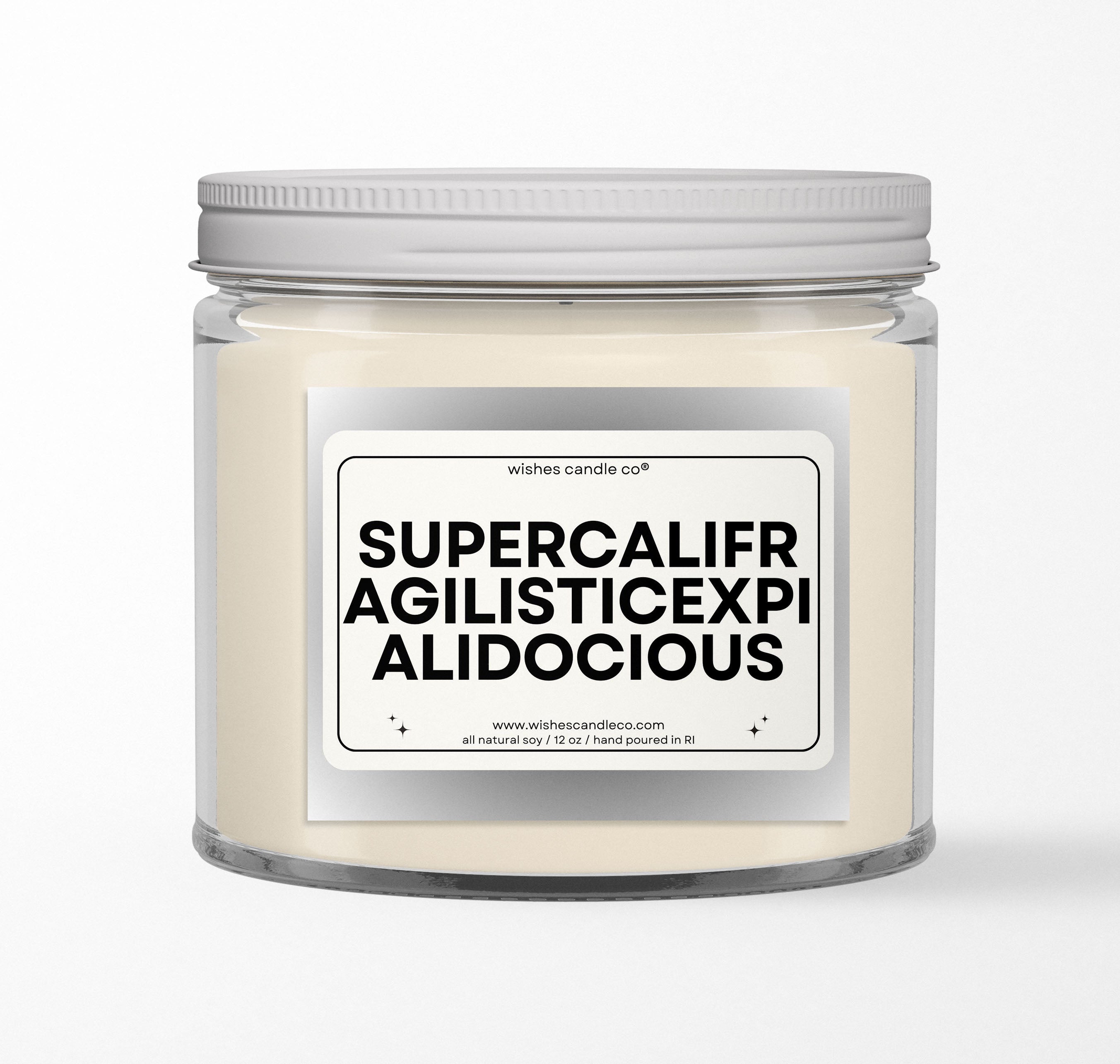 Supercalifragilisticexpialidocious 12oz Candle
