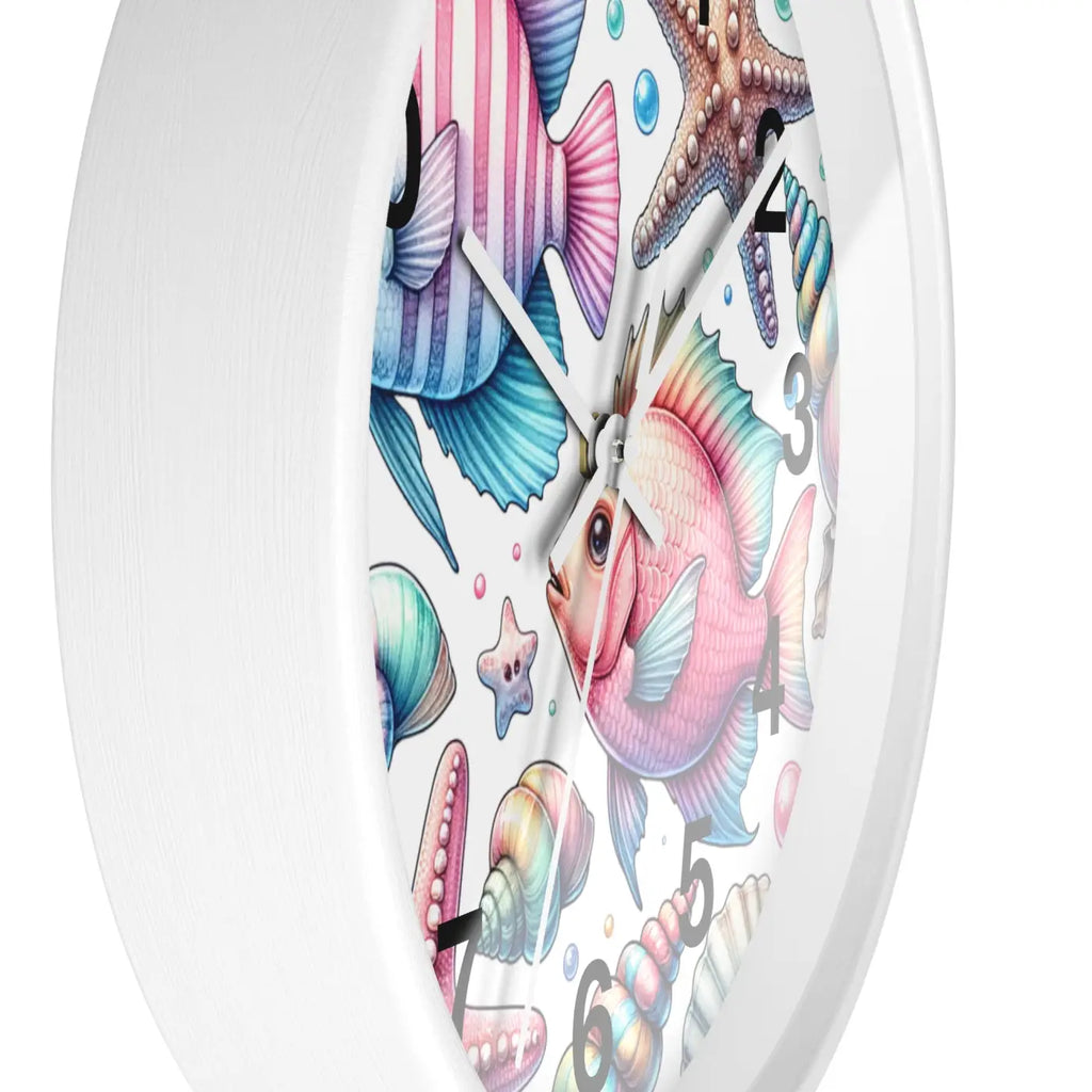Fishes Wall Clock – Eco Friendly 12 Inch - Dipaliz