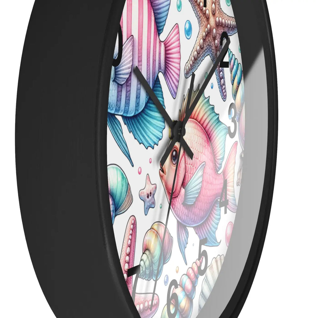 Fishes Wall Clock – Eco Friendly 12 Inch - Dipaliz