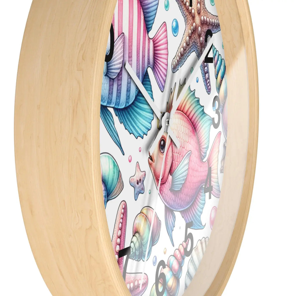 Fishes Wall Clock – Eco Friendly 12 Inch - Dipaliz