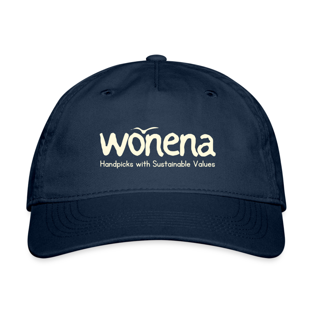 Unisex Organic Cotton Organic Baseball Cap - Dark