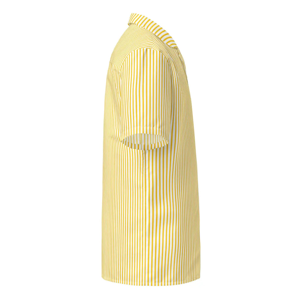 Yellow Stripes Button Shirt – Eco-friendly Women’s Clothing - Dipaliz